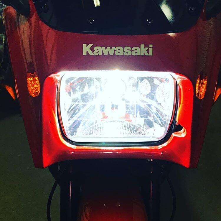 暗いバイクのヘッドライトをled化する場合の注意点 日本ライティングblog